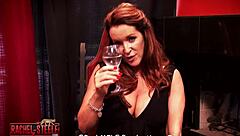 Busty Pregnant Milf Housewife Risks Wild Orgasm!