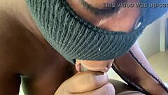 brazilian babe worships neighbor's bbc then doggystyle pussy pound