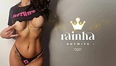 Sexy latina wife sucks husband cock deep in cinema darkness