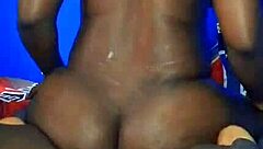 Blast My Ebony Pussy in Ghetto Fury!