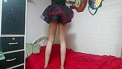 hot witch dances sensual red panties shows pussy doctor recommended