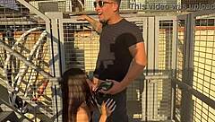 husband turns wife into cuckold with tight young slut