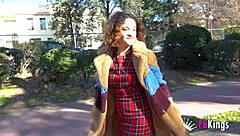 Elena de la Vega Street Fuck Adventure with Strangers