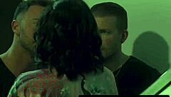 charlotte sins, threesome loyalty after eavesdropping fuck?