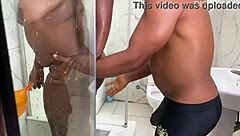 quickie fuck boss wife bathtub creampie