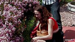 pickup ginger teen saggy tits bushy pussy old young romp