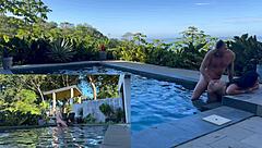 Costa Rica Outdoor Anal Deepthroat Couple Creampie