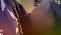 Beer Bottle Deep Insertion Gapes Hot Tight Ass