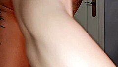 Seductive milf teases muscular client in horny video call fantasy