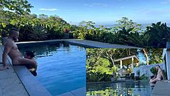 Costa Rica Outdoor Anal Deepthroat Couple Creampie