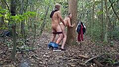 Naked Woods Stranger Bent Over Intense Doggystyle Fuck!