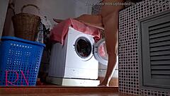 Curvy Housewife Dominated Fucked In Washing Machine