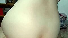 colombian neighbor's fat ass gapes wide in homemade anal pounding