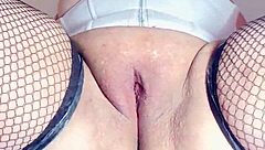 Cheating Wife Masturbates Cameltoe Pussy For Boss