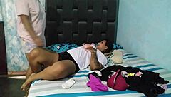 madrastra oliana chupa coño tetas masturbando ropa interior horny