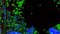 Ebony babe sucks black cock in blue room special