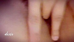 Pinay chubby milf with huge tits masturbates her wet hairy pussy wildly