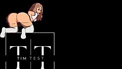 Alt Babe Takes Huge Dick in Tight Ass!