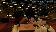 my fan begged so hard to fuck me deep in this roblox condo game pov