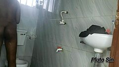 wanna join round two of hot bathroom cowgirl sex?