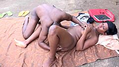 Lulu Caught Stealing Gets Fucked by Mechanics' Big Black Cocks Extremely!