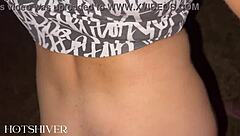 Wild Nighttime Forest Orgy with Big Ass Tits