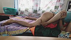 Horny Indian maid begs for early morning big cock