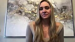 meet jj, our stunning new tall blonde milf model backstage