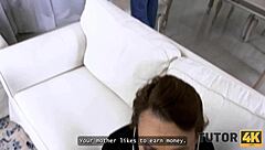 tutor4k strict russian teacher seduces mature student privately?