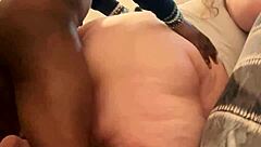 bbc crushes bbw with sloppy deepthroat cum facial