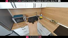 Kaya Finch Fucked Hard in Kitchen VR Thrill?