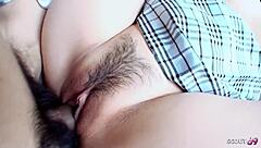 OH WOW! CURVY JAPANESE TEEN 18+ BIG TITS BOUNCE IN FIRST CREAMPIE POV RIDE!