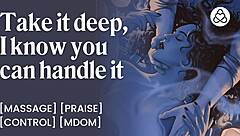 hotwife oiled fingered to squirting orgasm in hubby roleplay 💦😩