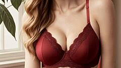 lingerie models tease panties and barefoot curves seductively