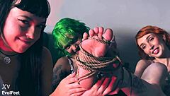 Kinky Games Make These Bare Feet Squirm Excitedly!