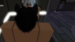 roblox hotel room roleplay turns into steamy self fuck story