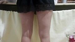 Maid's tight shorts got me excited hired hotter person