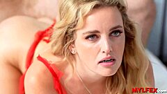 mylfex blonde stepmom offers tight anus for stepsons pounding