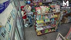 promiscuous clerk gets fucked hard at work by coworker