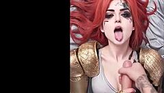 eepol malenia elden ring ai pussy gets missionary doggystyle cum in mouth