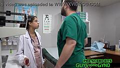 dirty latex glove dermatologists humiliate hairy patient backstage roleplay