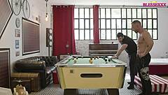 straight guys stroking their monster cocks casually