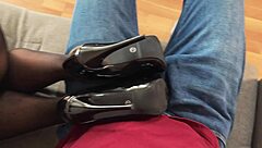 pantyhose maid seduces watching boss cowgirl riding sex