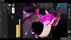 guy pounds bimbo hooker's big tits and ass