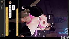 guy pounds bimbo hooker's big tits and ass