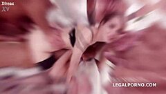 Stasia Si's balls-deep anal gangbang with massive gapes