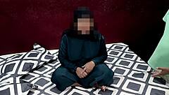 Muslim hijab wife moans in missionary with huge cock damad