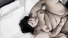 two voluptuous bbw sluts surrender asses and pussies in wild gangbang with hard face slaps