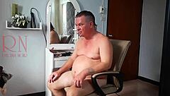 hey nudist hairdresser, why make client strip under apron?