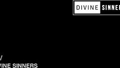 Divine Sinners Blonde Milf Deepthroats Inked Damon Squirting Hardcore